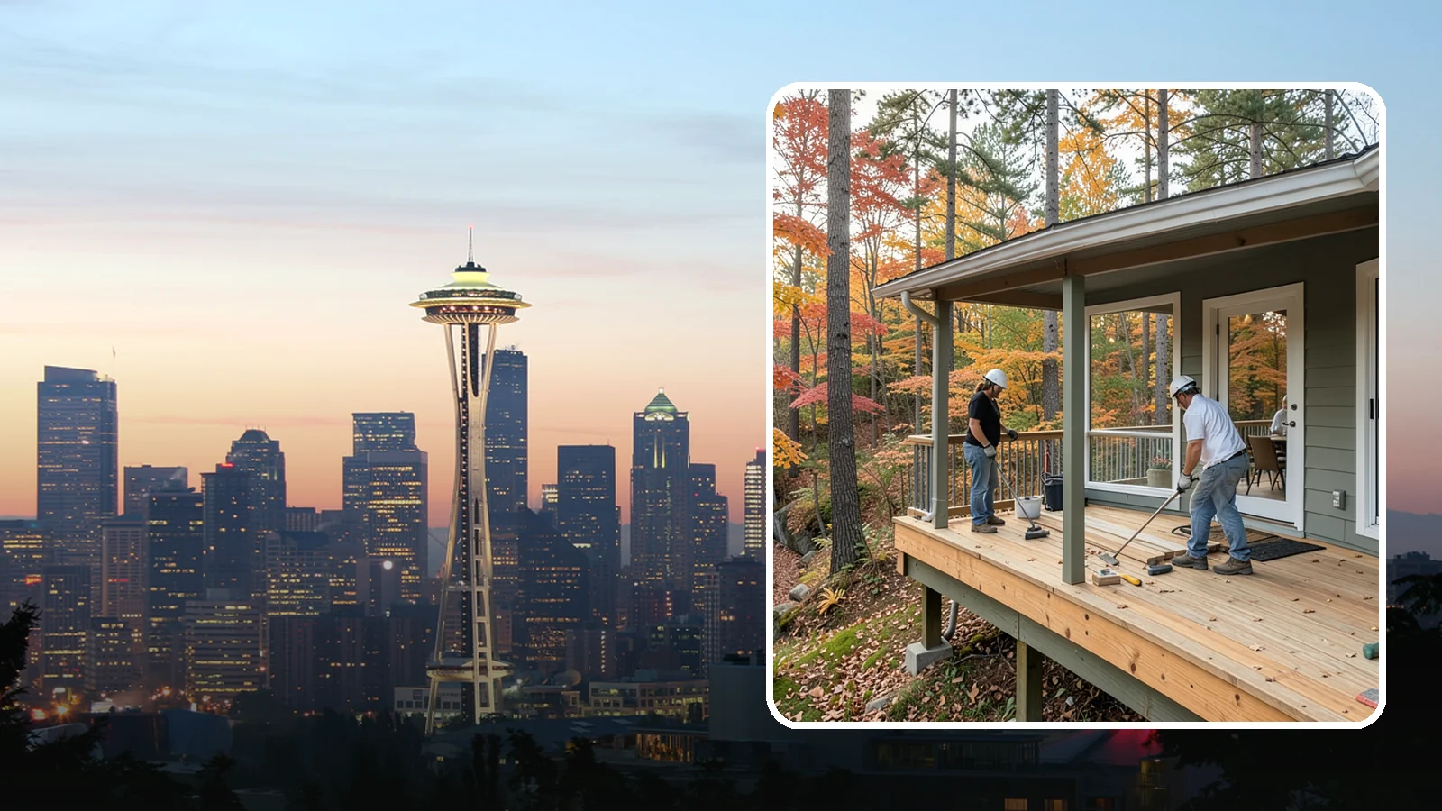 Three-Season Porch in Seattle, King County, WA - Three-season porch construction that extends comfortable living across spring, summer, and fall.