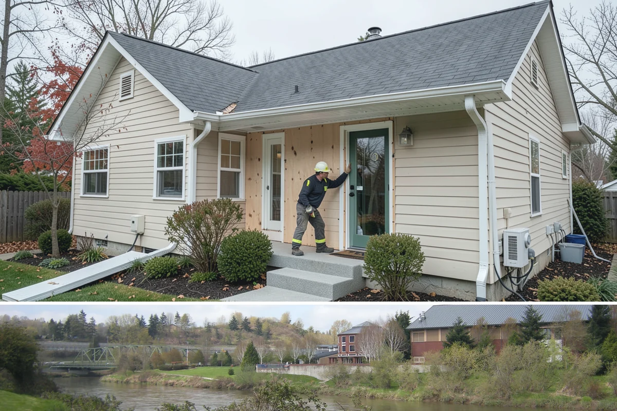 Three-Season Porch in Tukwila, King County, WA - Summer construction lets you enjoy the finished three-season porch through the beautiful Northwest fall.