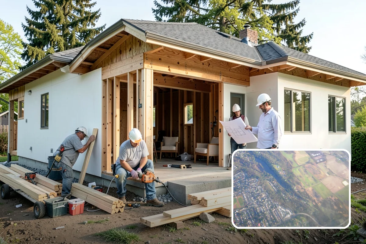 Three-Season Room Construction in Algona, King County, WA - Sheltered outdoor living from spring to fall