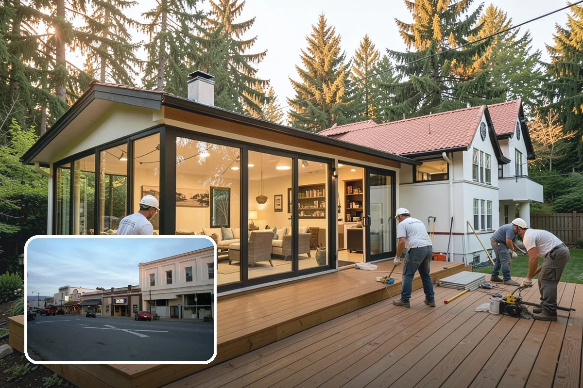 Three-Season Room Construction in Burlington, Skagit County, WA - Sheltered outdoor living from spring to fall
