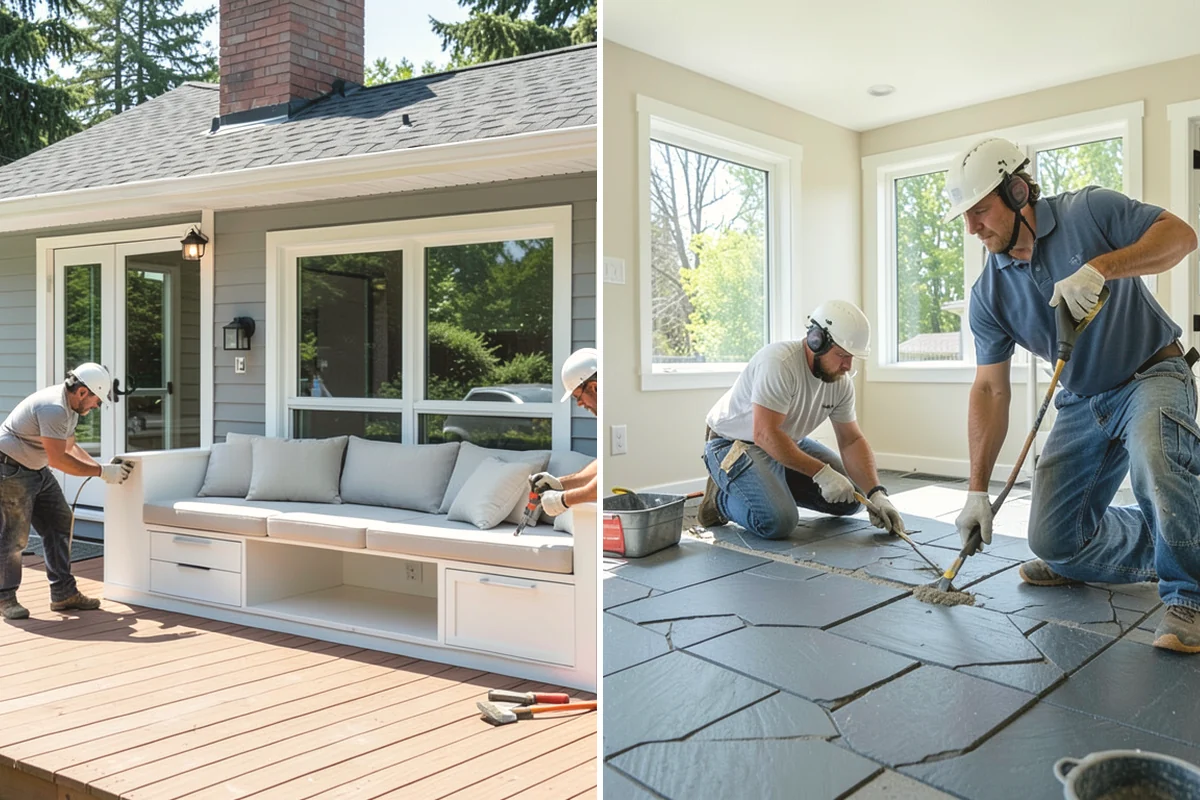 Three-Season Room Construction in Burlington, Skagit County, WA - Design the room layout and glazing style