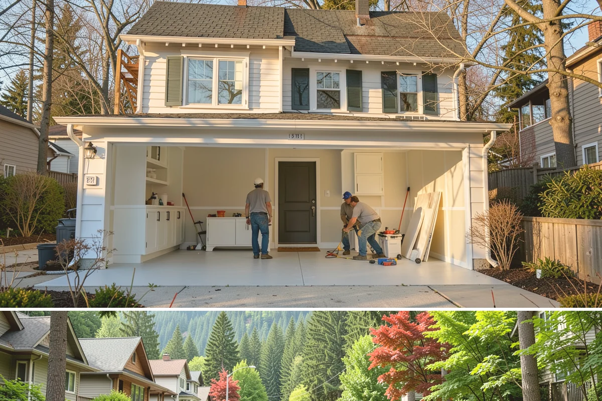 Three-Season Room Construction in Darrington, Snohomish County, WA - Building in late spring lets you enjoy the finished room through the best of the summer and fall.