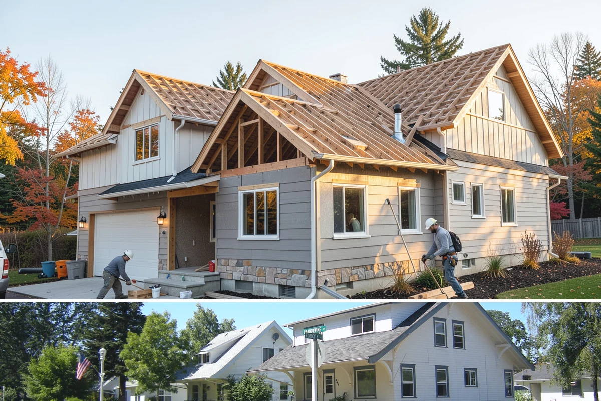 Three-Season Room Construction in DuPont, Pierce County, WA - Building in late spring lets you enjoy the finished room through the best of the summer and fall.