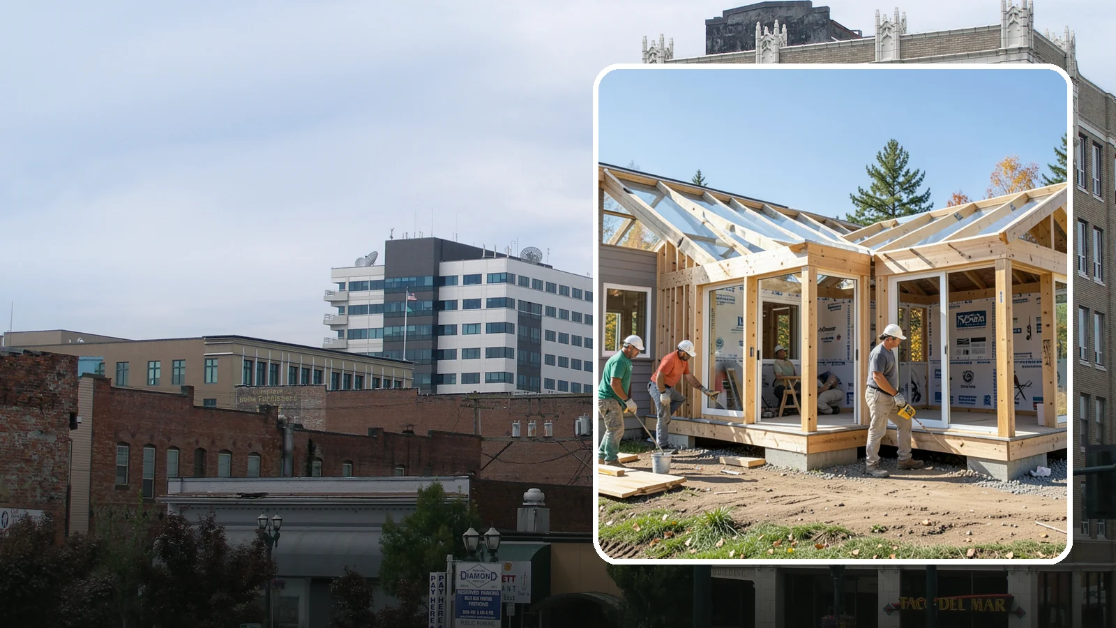 Three-Season Room Construction in Everett, Snohomish County, WA - A partially conditioned enclosed room ideal for spring, summer, and fall use.