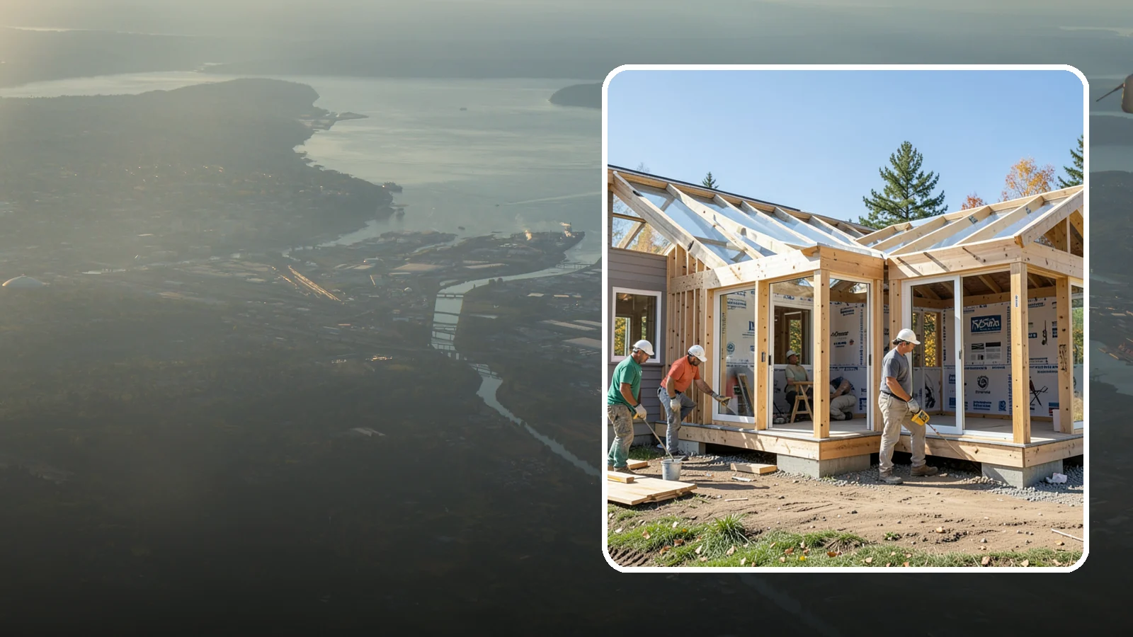 Three-Season Room Construction in Fife, Pierce County, WA - A partially conditioned enclosed room ideal for spring, summer, and fall use.