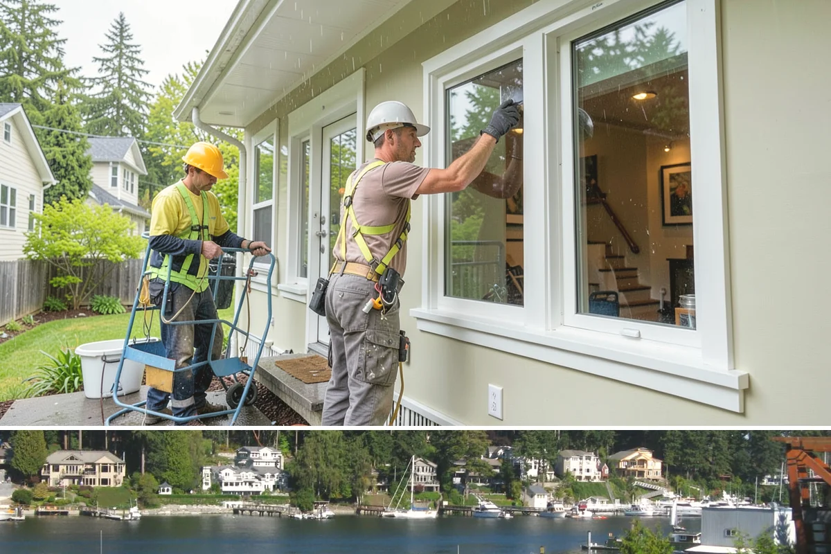 Three-Season Room Construction in Gig Harbor, Pierce County, WA - Building in late spring lets you enjoy the finished room through the best of the summer and fall.