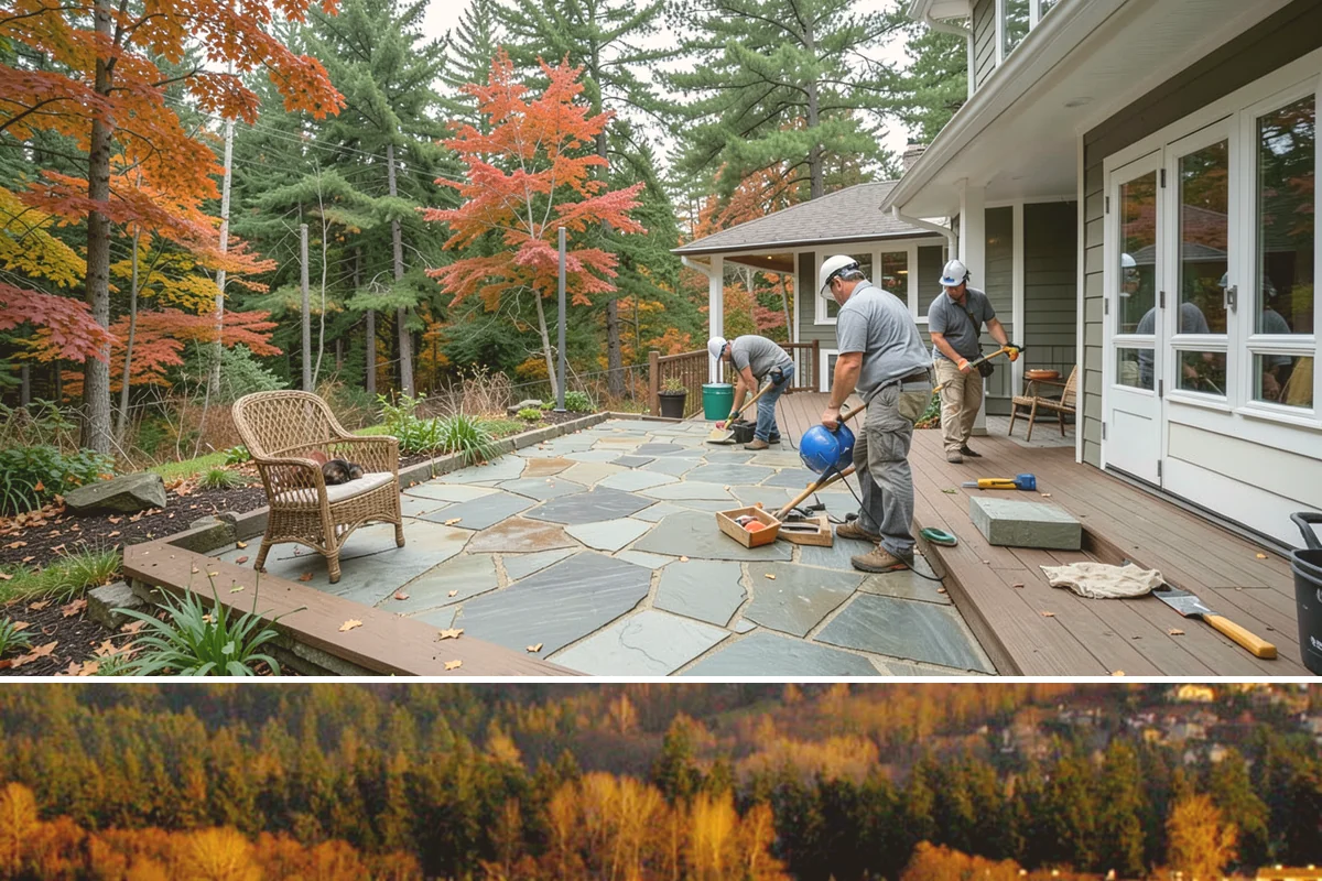 Three-Season Room Construction in Kenmore, King County, WA - Building in late spring lets you enjoy the finished room through the best of the summer and fall.