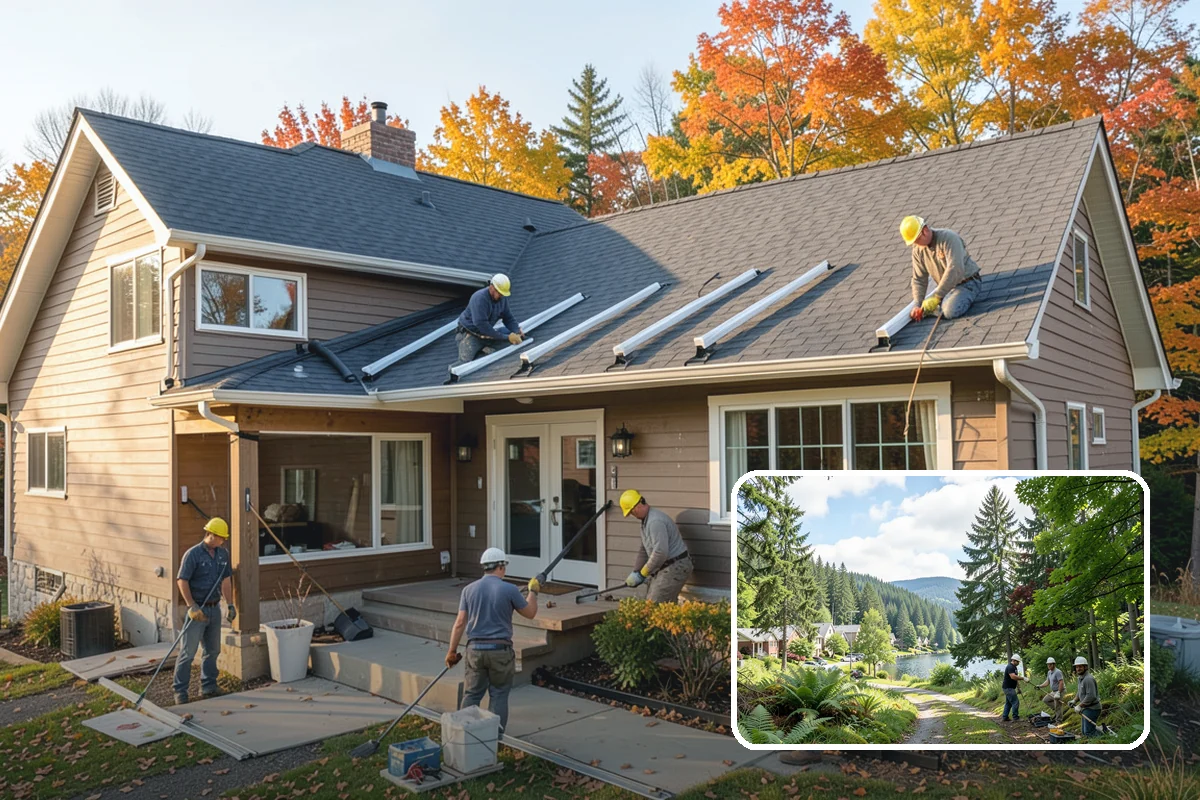 Three-Season Room Construction in Lake Forest Park, King County, WA - Sheltered outdoor living from spring to fall