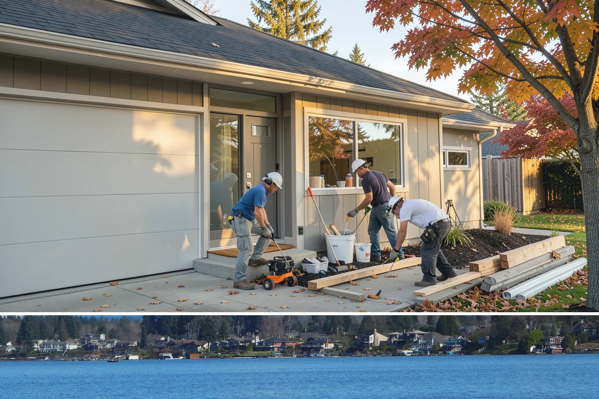 Three-Season Room Construction in Lake Stevens, Snohomish County, WA - Building in late spring lets you enjoy the finished room through the best of the summer and fall.