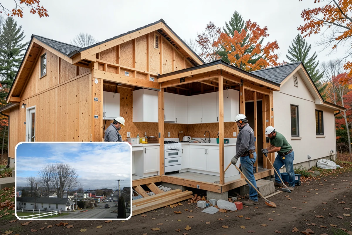 Three-Season Room Construction in Langley, Island County, WA - Sheltered outdoor living from spring to fall