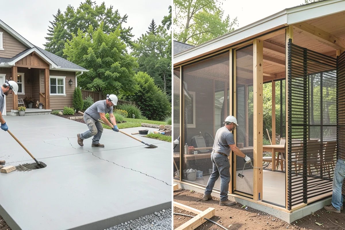 Three-Season Room Construction in Mill Creek, Snohomish County, WA - Design the room layout and glazing style