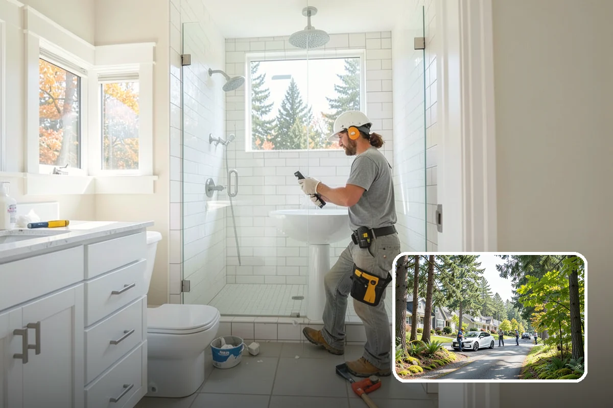 Three-Season Room Construction in Normandy Park, King County, WA - Sheltered outdoor living from spring to fall