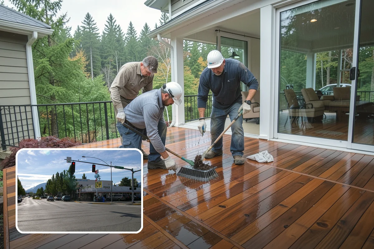 Three-Season Room Construction in North Bend, King County, WA - Sheltered outdoor living from spring to fall