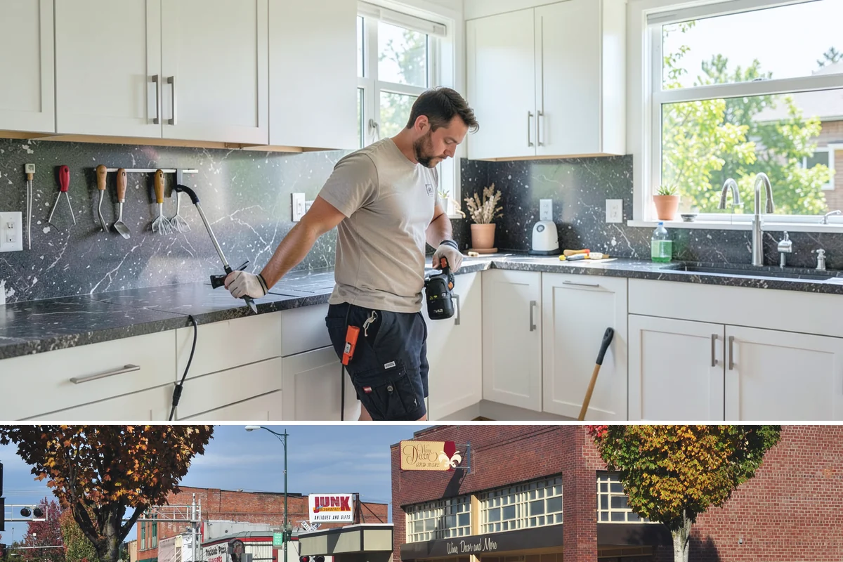 Three-Season Room Construction in Puyallup, Pierce County, WA - Building in late spring lets you enjoy the finished room through the best of the summer and fall.
