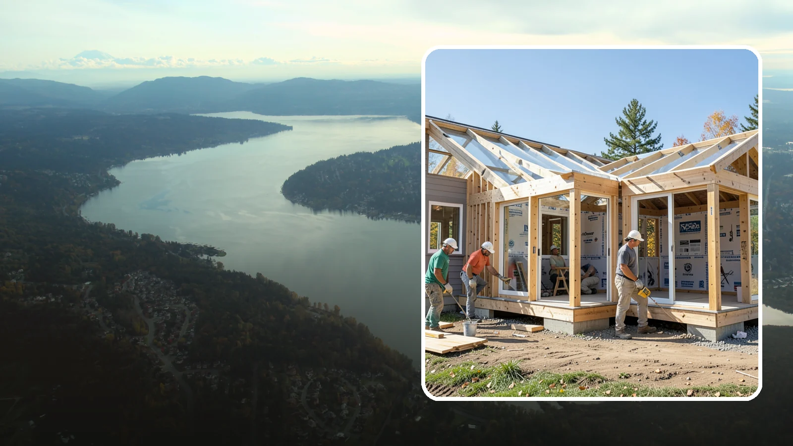 Three-Season Room Construction in Sammamish, King County, WA - A partially conditioned enclosed room ideal for spring, summer, and fall use.