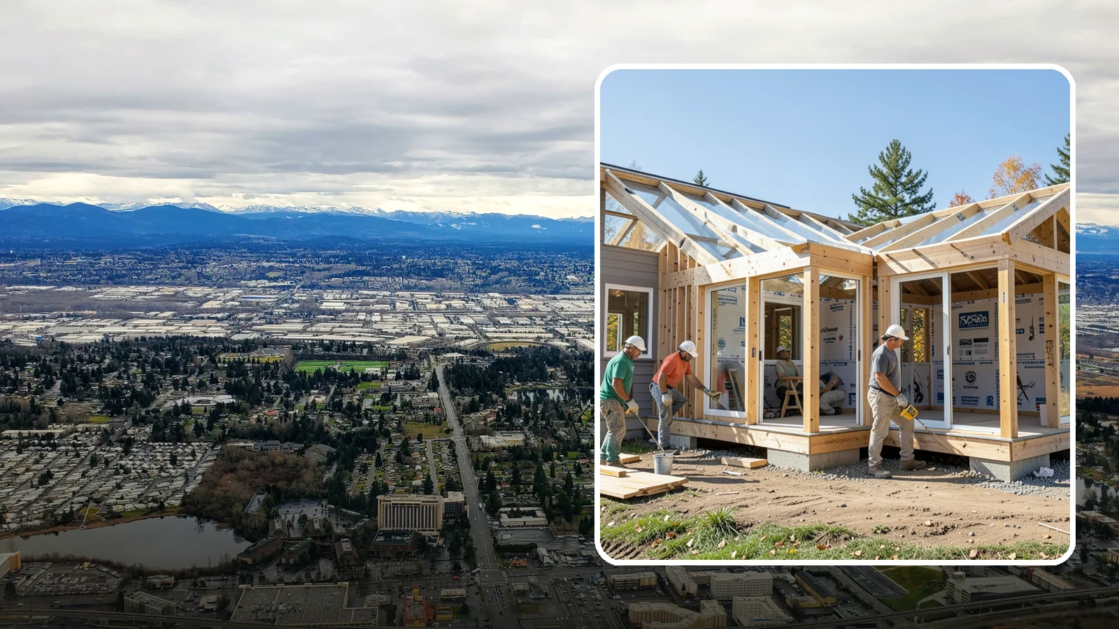 Three-Season Room Construction in SeaTac, King County, WA - A partially conditioned enclosed room ideal for spring, summer, and fall use.
