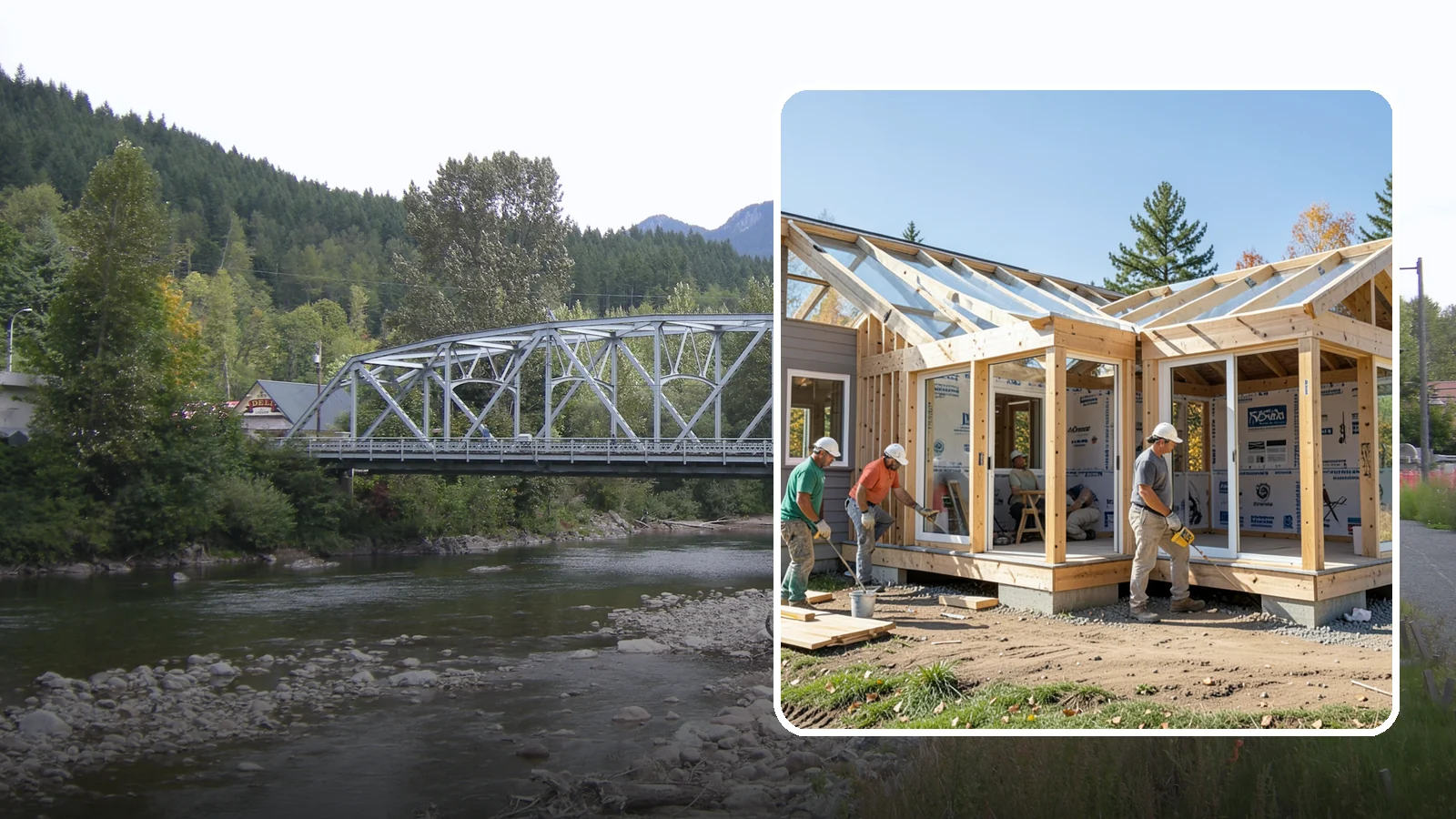 Three-Season Room Construction in Skykomish, King County, WA - A partially conditioned enclosed room ideal for spring, summer, and fall use.