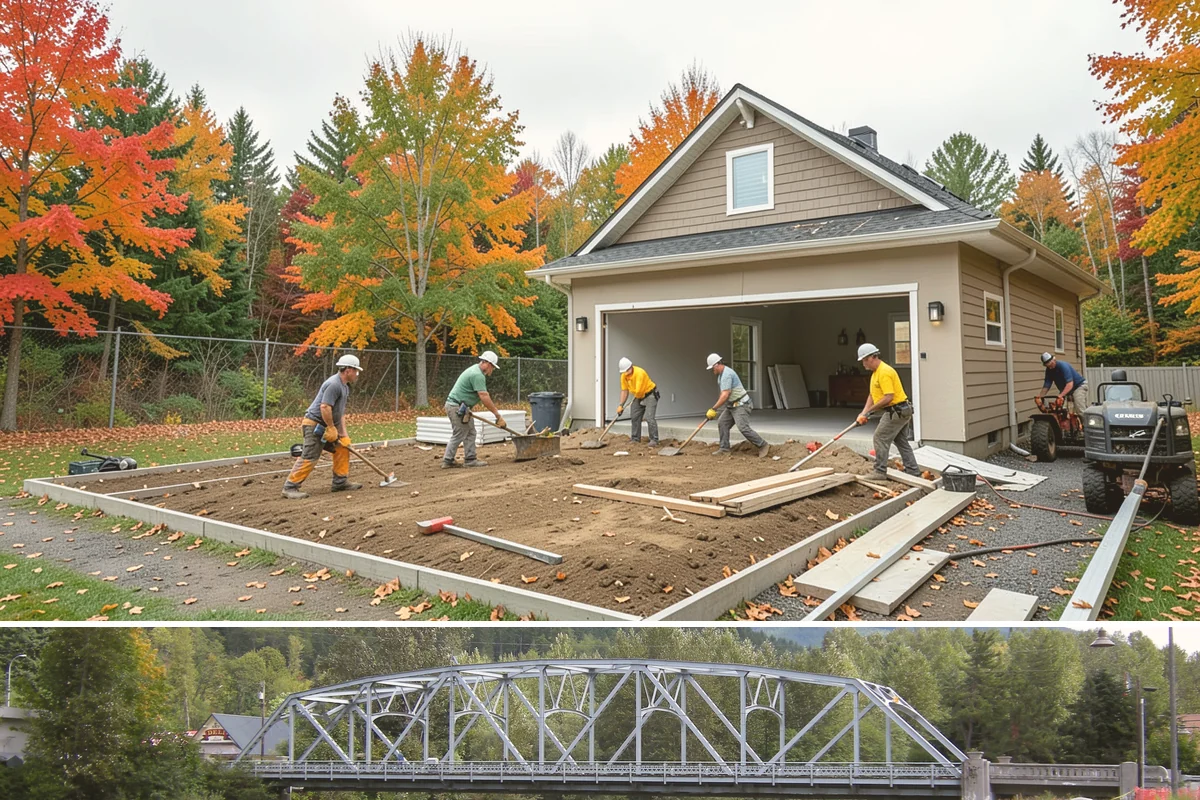 Three-Season Room Construction in Skykomish, King County, WA - Building in late spring lets you enjoy the finished room through the best of the summer and fall.