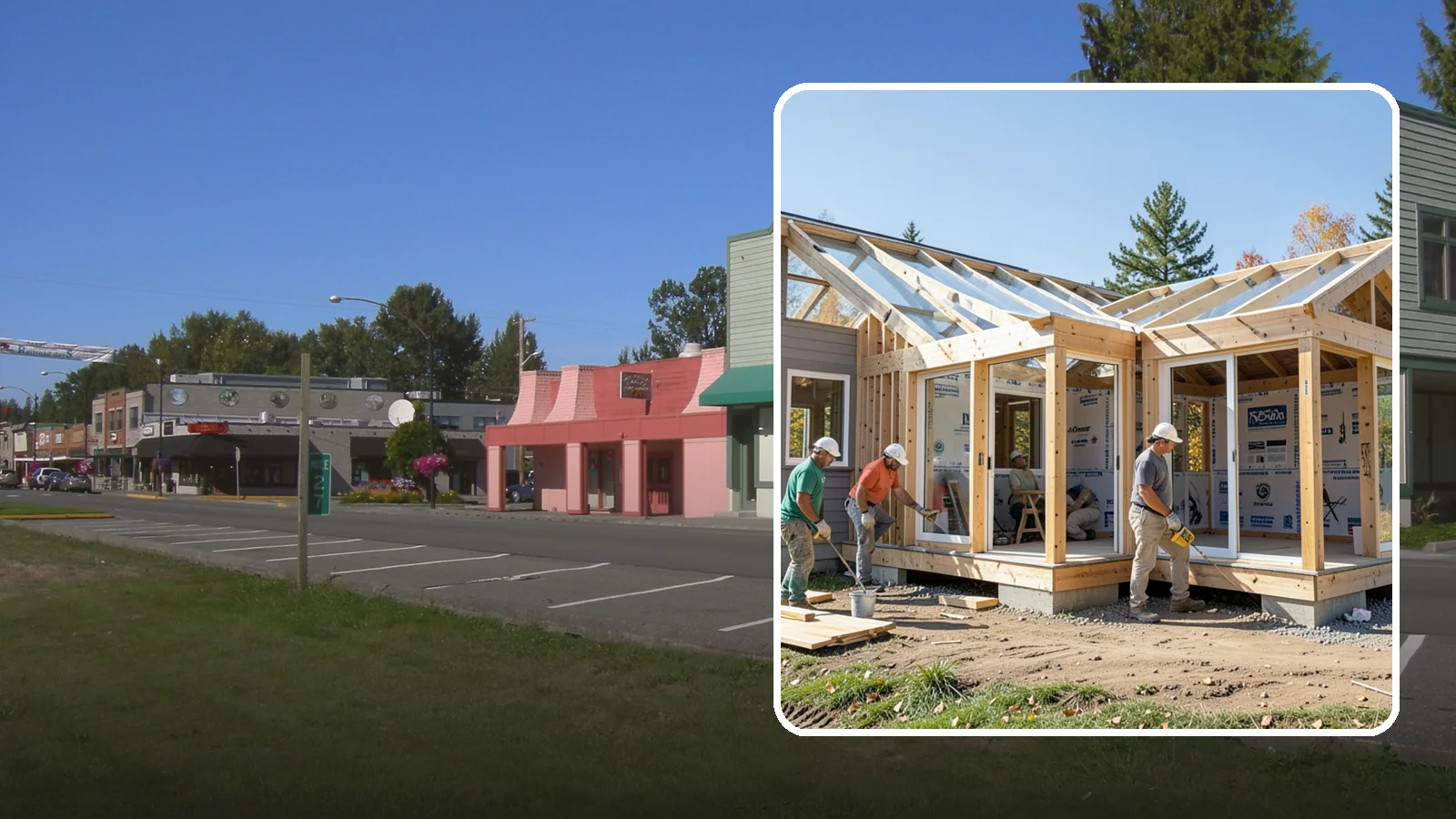 Three-Season Room Construction in Snoqualmie, King County, WA - A partially conditioned enclosed room ideal for spring, summer, and fall use.