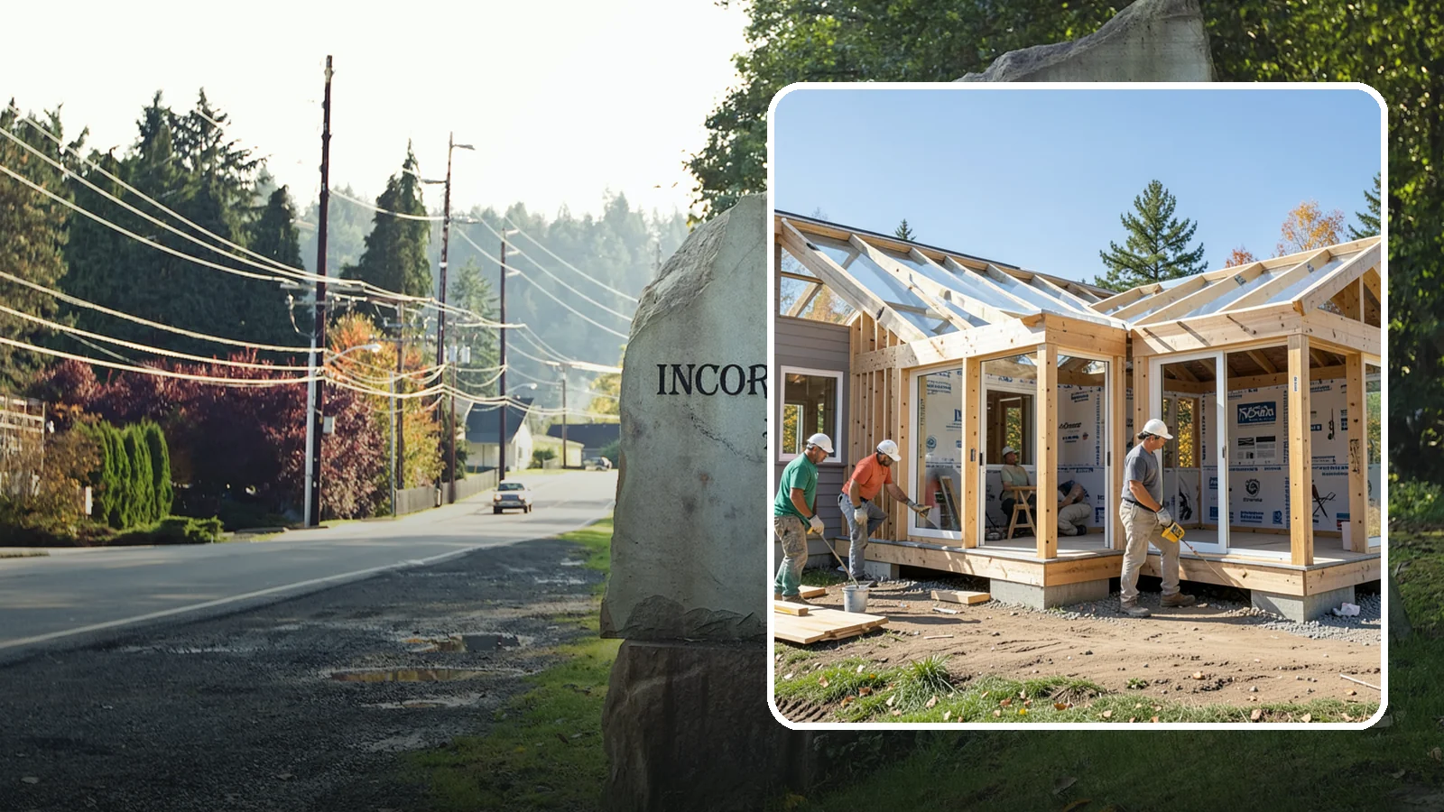 Three-Season Room Construction in Wilkeson, Pierce County, WA - A partially conditioned enclosed room ideal for spring, summer, and fall use.