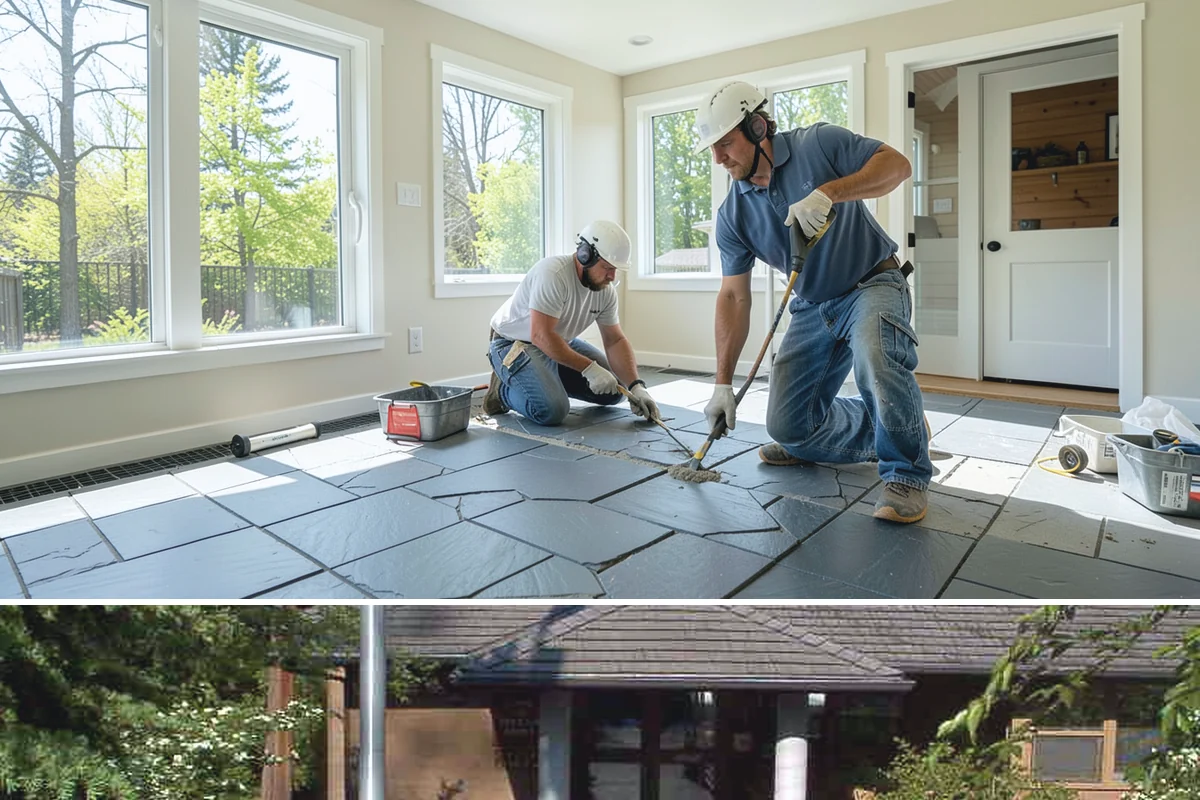 Three-Season Room Construction in Yarrow Point, King County, WA - Building in late spring lets you enjoy the finished room through the best of the summer and fall.