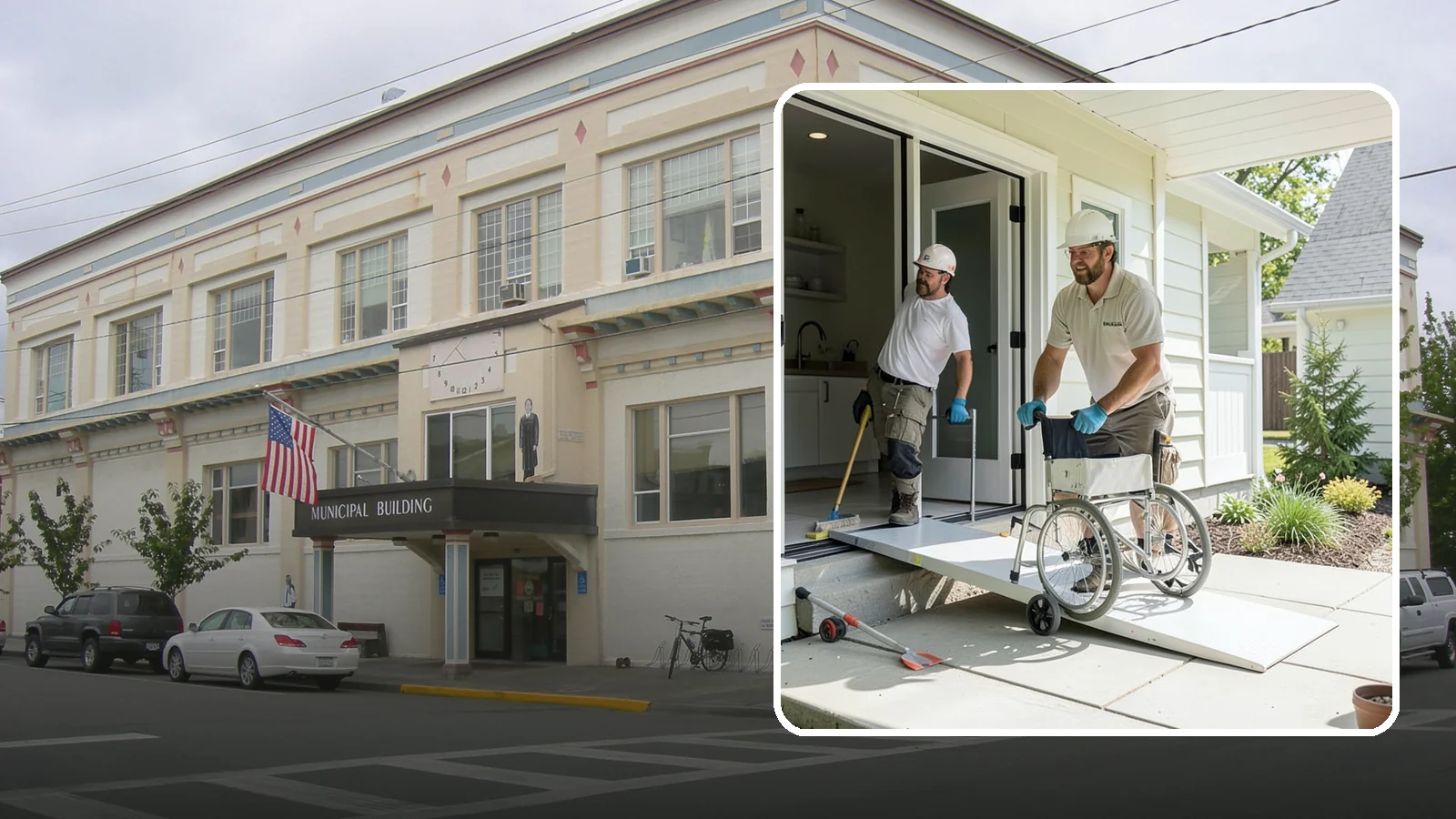Threshold Ramp Installation in Anacortes, Skagit County, WA - We install threshold ramps that smooth out door sills and small elevation changes into safe, rollable transitions.