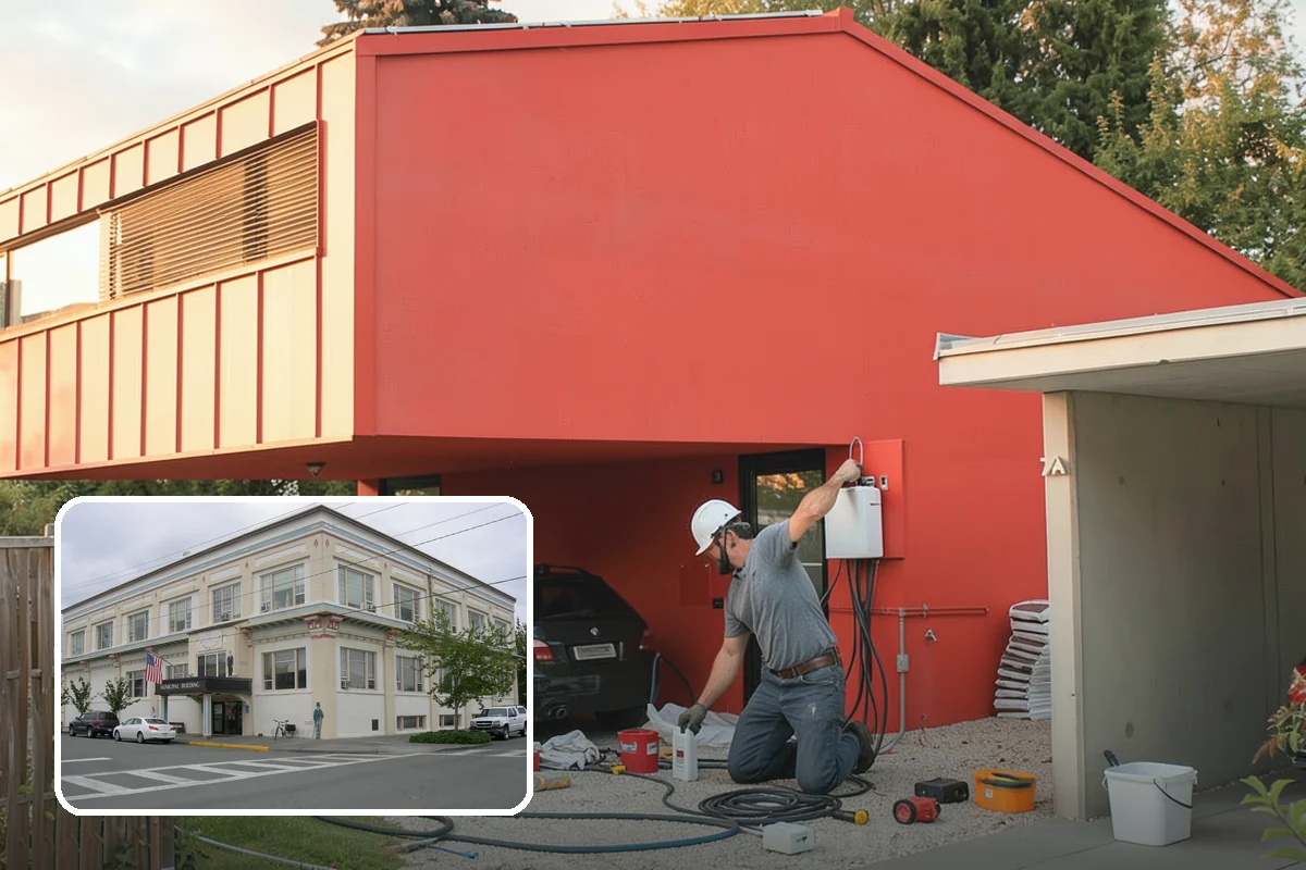 Threshold Ramp Installation in Anacortes, Skagit County, WA - Eliminates trip and roll-over hazards at door sills