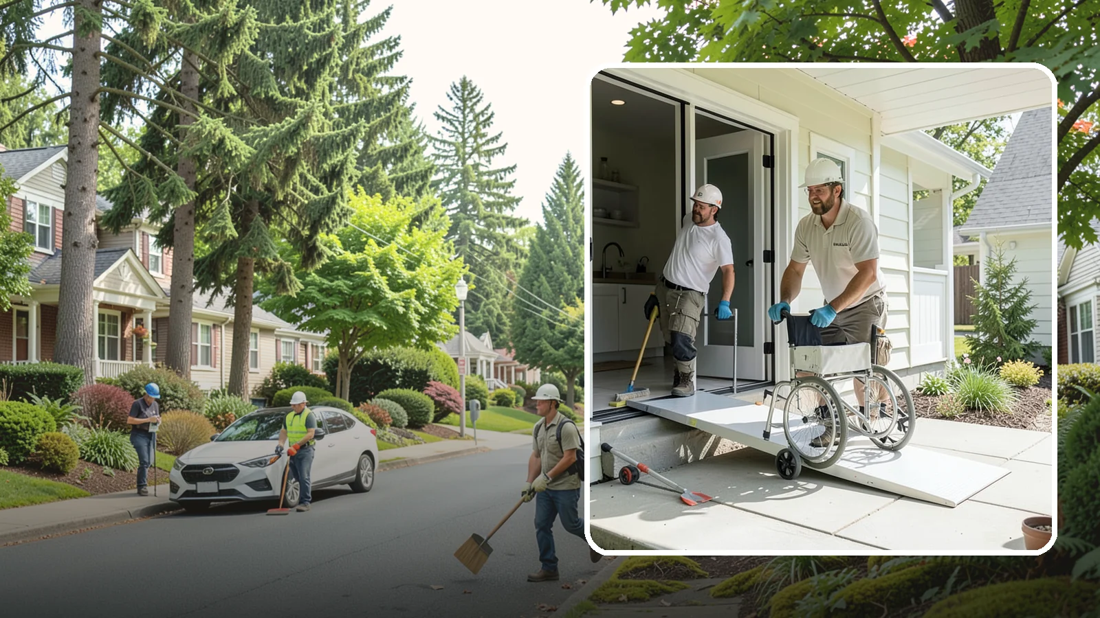 Threshold Ramp Installation in Beaux Arts Village, King County, WA - We install threshold ramps that smooth out door sills and small elevation changes into safe, rollable transitions.