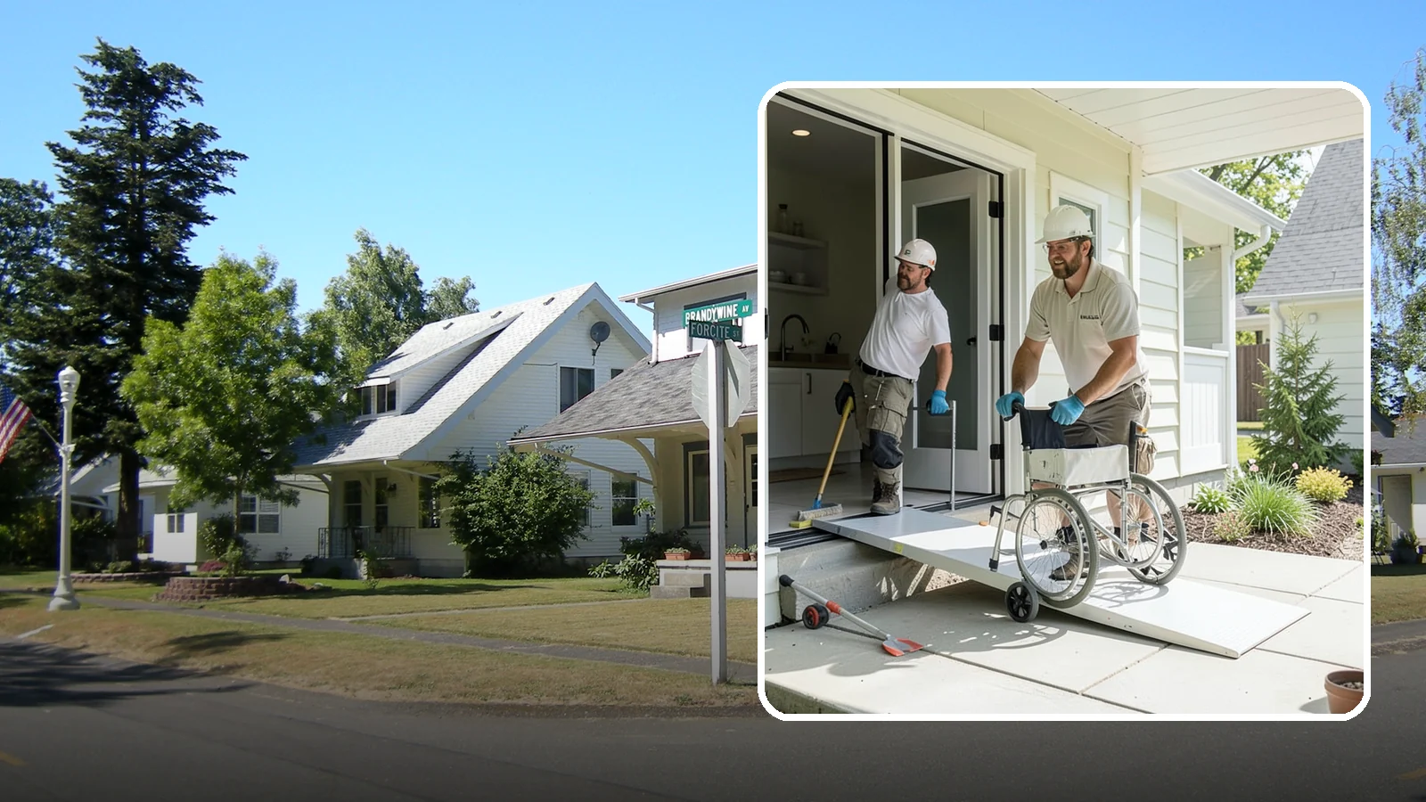 Threshold Ramp Installation in DuPont, Pierce County, WA - We install threshold ramps that smooth out door sills and small elevation changes into safe, rollable transitions.