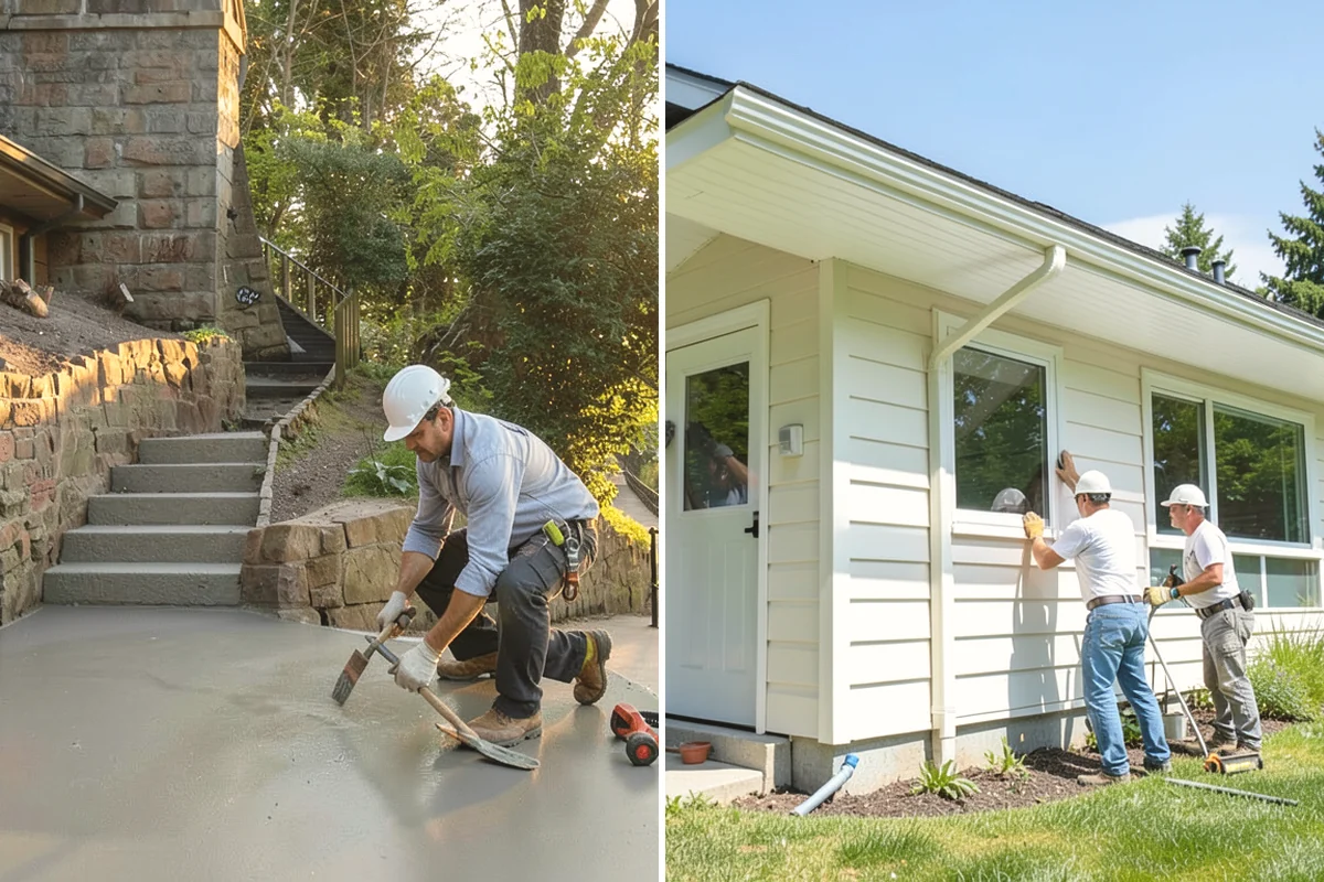 Threshold Ramp Installation in Edgewood, Pierce County, WA - We measure each threshold rise and surrounding clearance