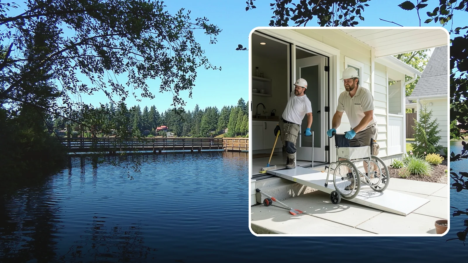 Threshold Ramp Installation in Federal Way, King County, WA - We install threshold ramps that smooth out door sills and small elevation changes into safe, rollable transitions.