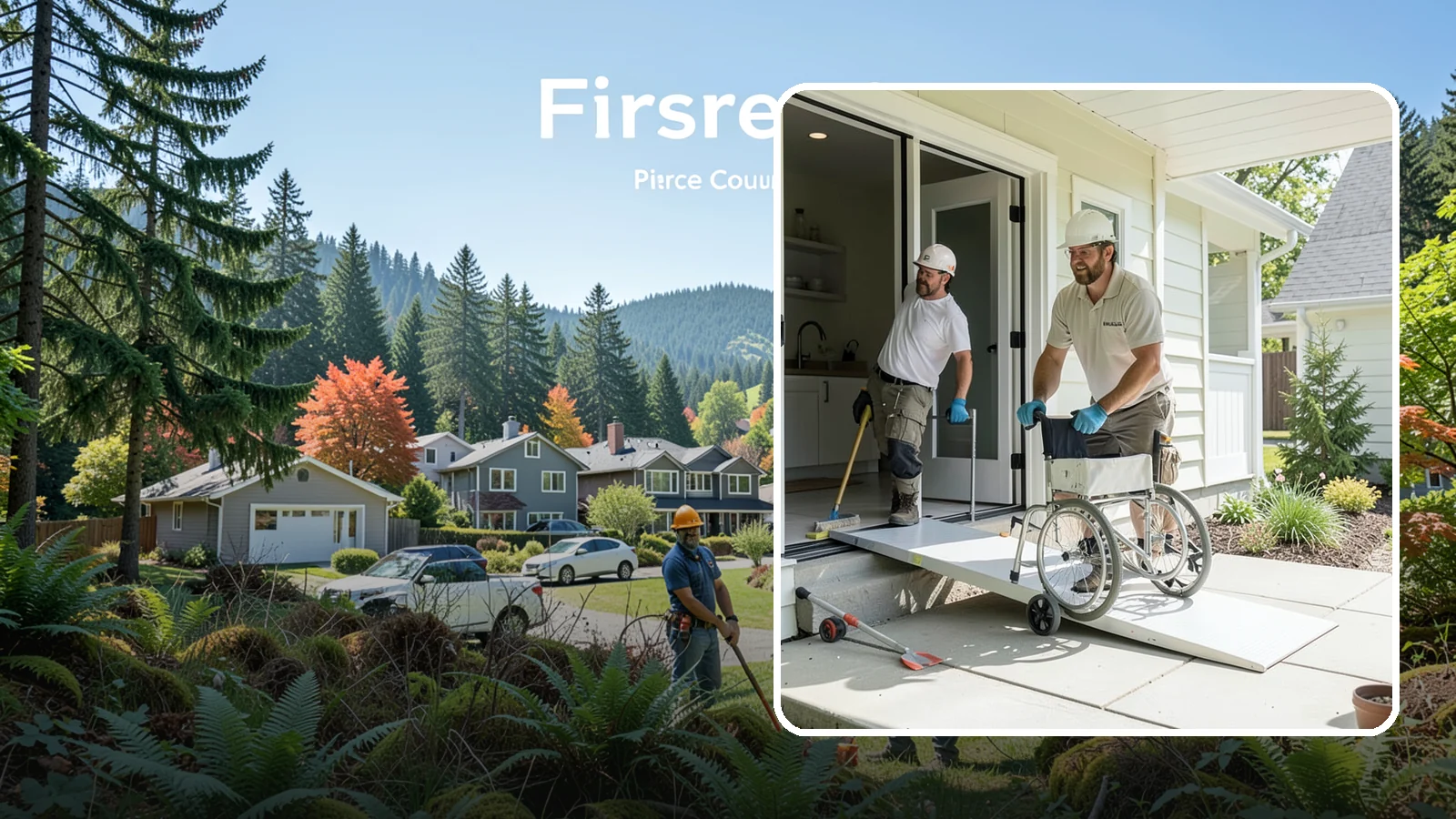 Threshold Ramp Installation in Fircrest, Pierce County, WA - We install threshold ramps that smooth out door sills and small elevation changes into safe, rollable transitions.