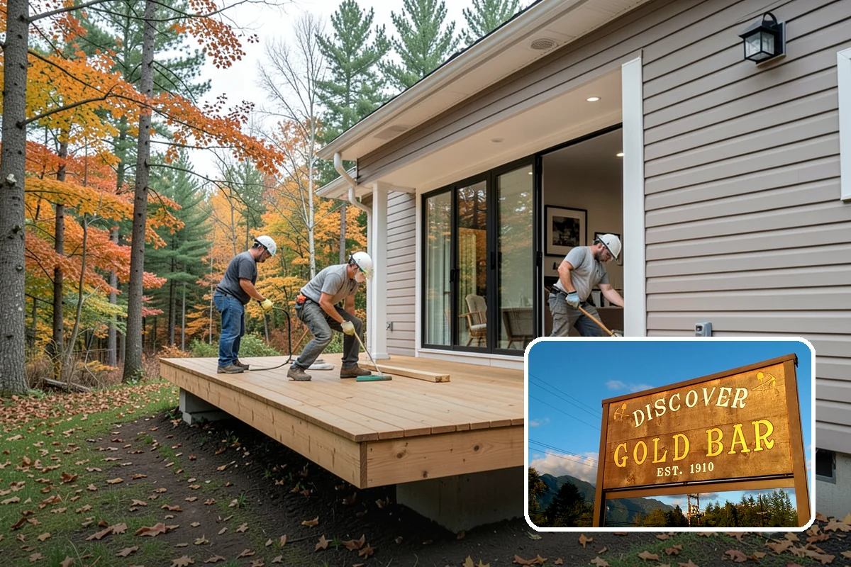 Threshold Ramp Installation in Gold Bar, Snohomish County, WA - Eliminates trip and roll-over hazards at door sills