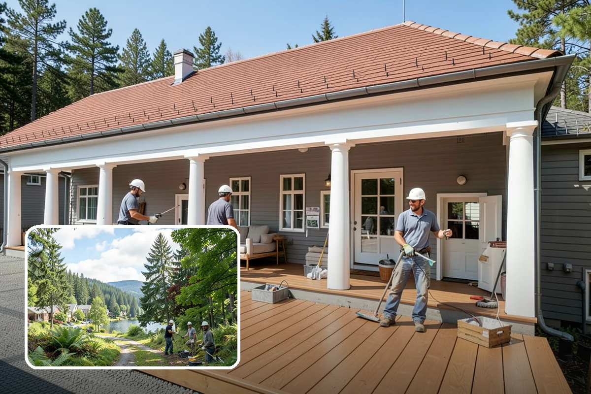 Threshold Ramp Installation in Lake Forest Park, King County, WA - Eliminates trip and roll-over hazards at door sills