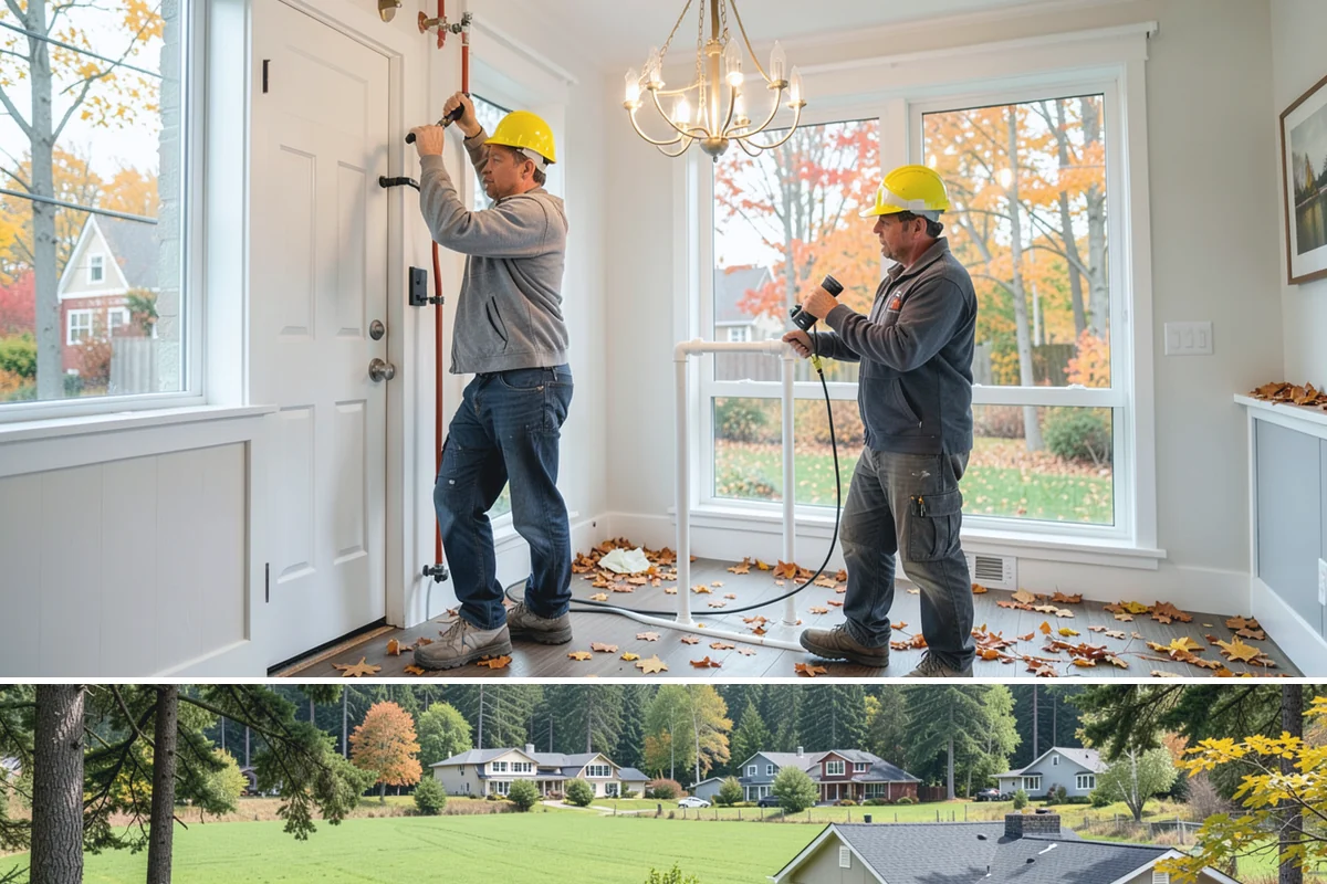 Threshold Ramp Installation in Lyman, Skagit County, WA - Threshold ramps install in a single visit any time of year, indoors or out.