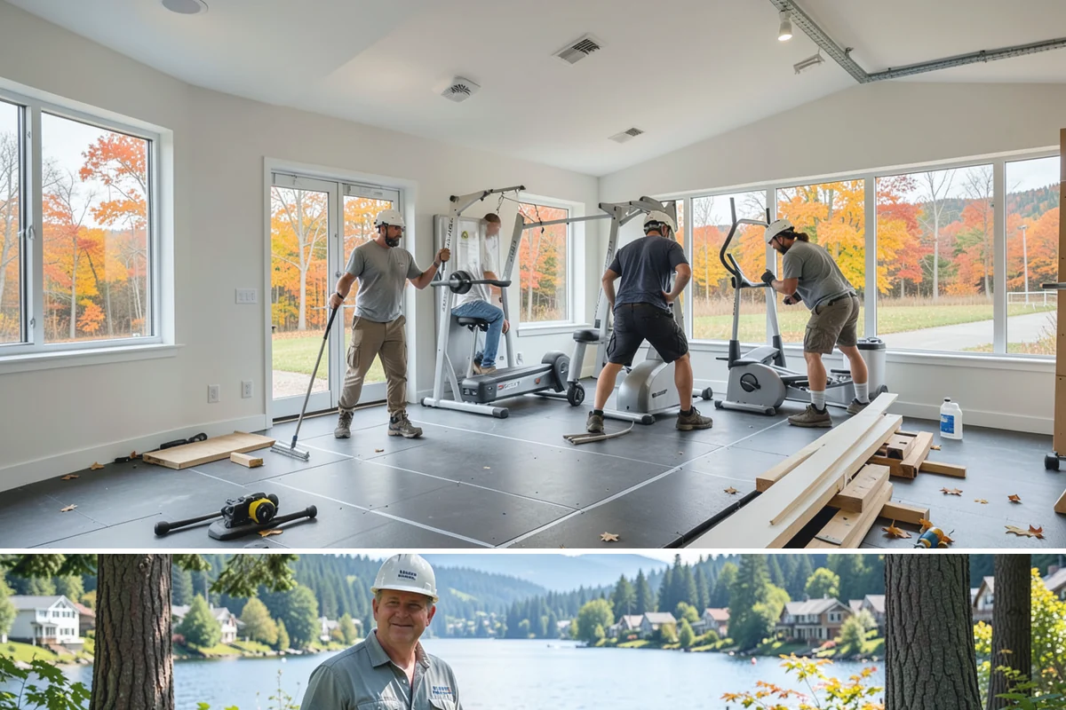 Threshold Ramp Installation in Milton, King County, WA - Threshold ramps install in a single visit any time of year, indoors or out.