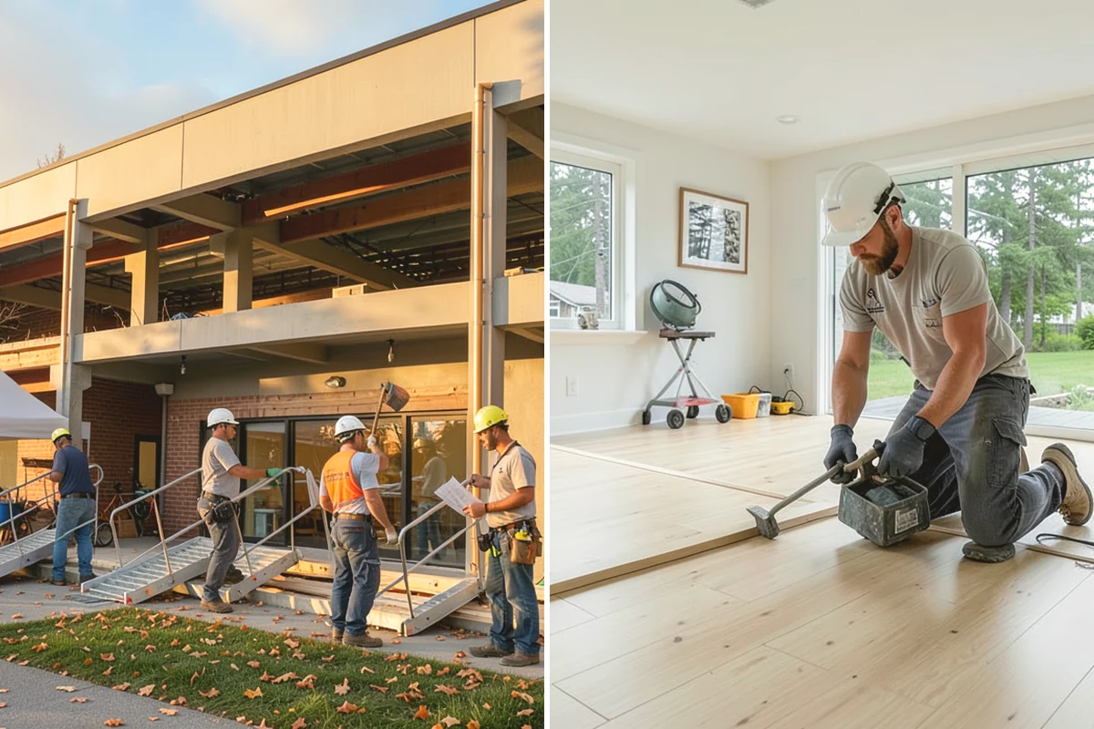 Threshold Ramp Installation in Mountlake Terrace, Snohomish County, WA - We measure each threshold rise and surrounding clearance