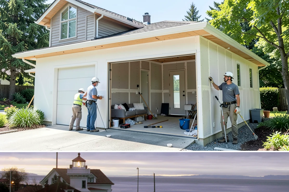 Threshold Ramp Installation in Mukilteo, Snohomish County, WA - Threshold ramps install in a single visit any time of year, indoors or out.