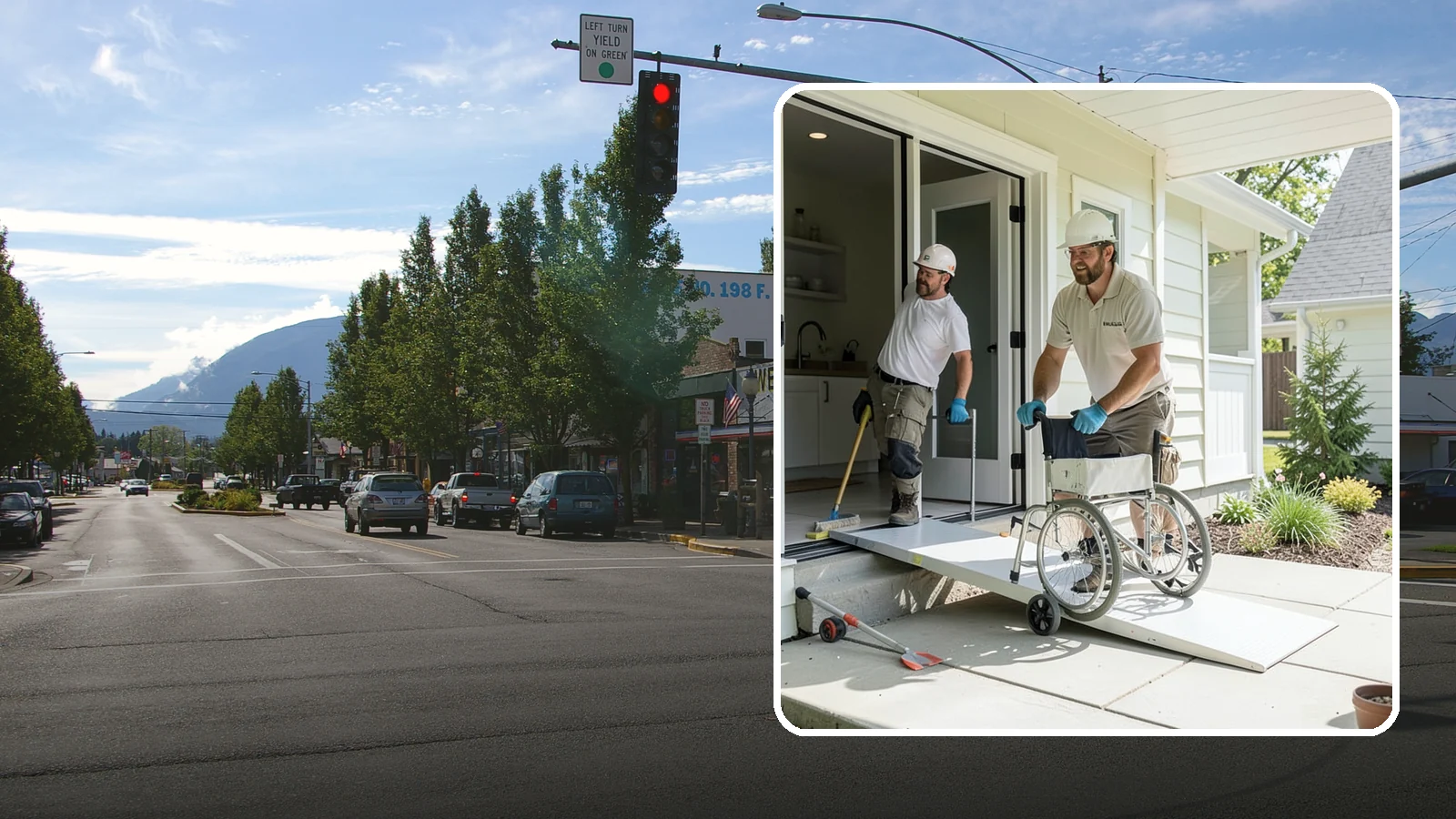 Threshold Ramp Installation in North Bend, King County, WA - We install threshold ramps that smooth out door sills and small elevation changes into safe, rollable transitions.