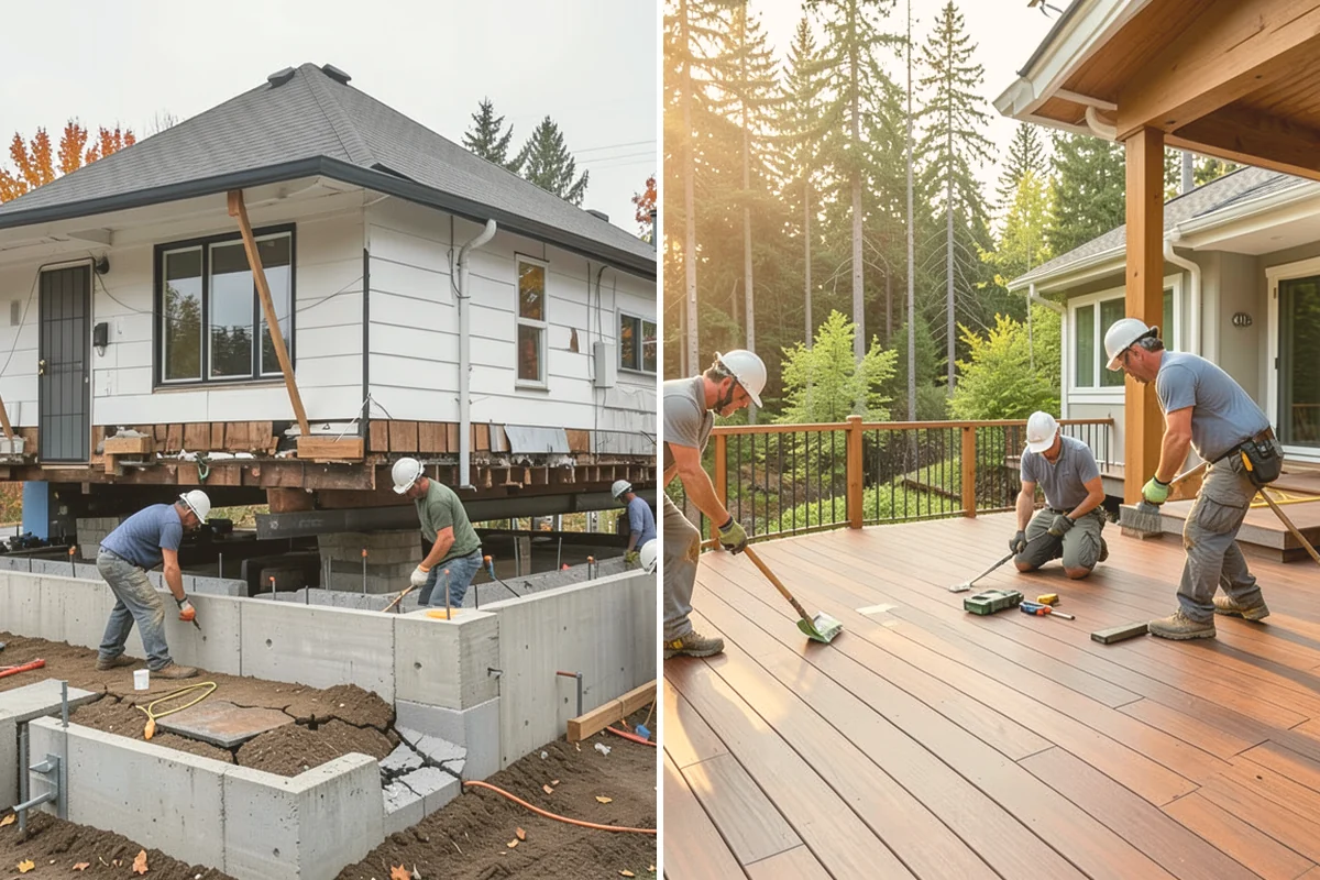 Threshold Ramp Installation in Sammamish, King County, WA - We measure each threshold rise and surrounding clearance