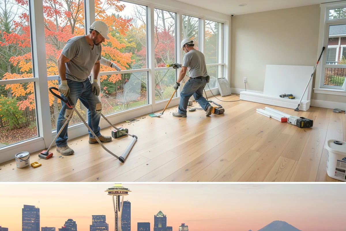 Threshold Ramp Installation in Seattle, King County, WA - Threshold ramps install in a single visit any time of year, indoors or out.
