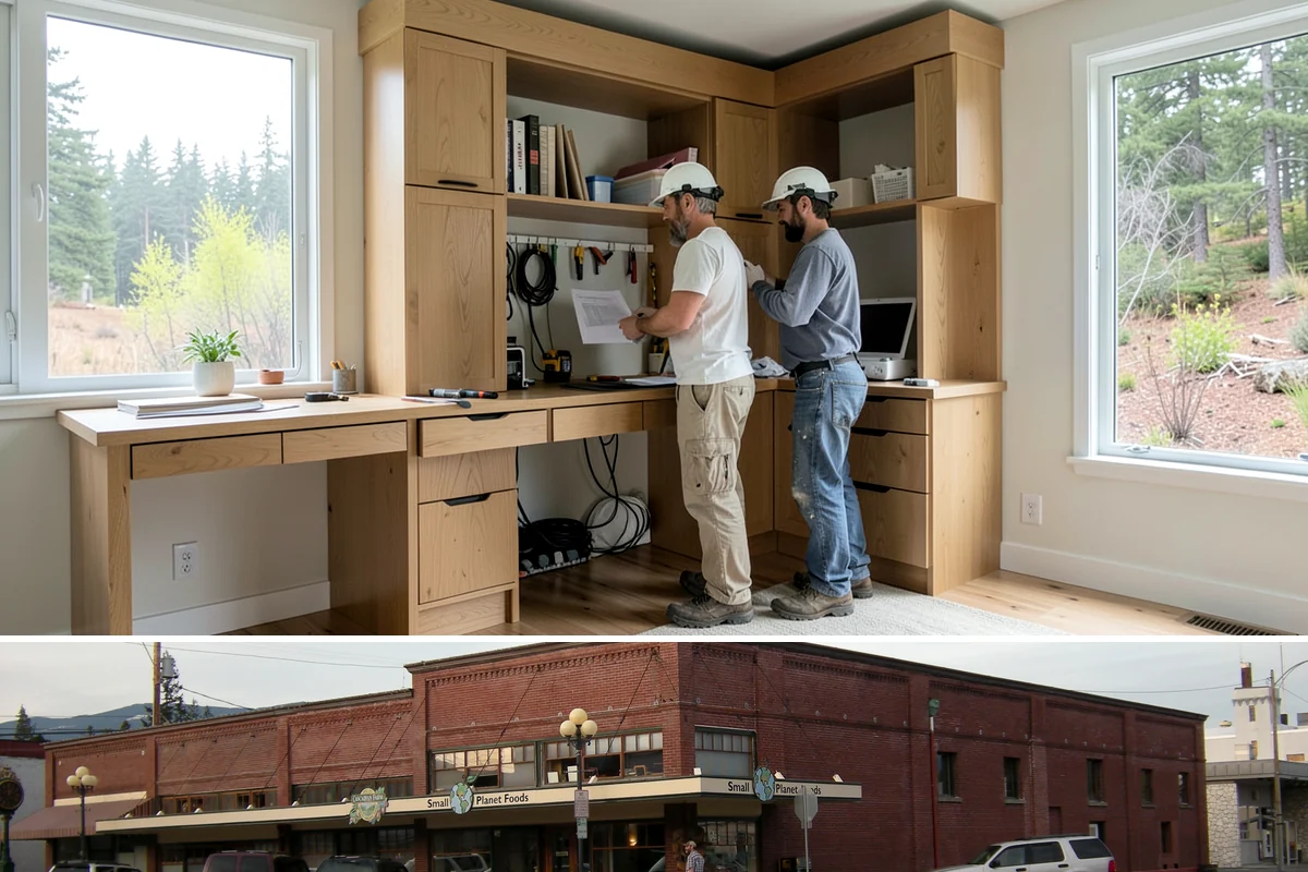 Threshold Ramp Installation in Sedro-Woolley, Skagit County, WA - Threshold ramps install in a single visit any time of year, indoors or out.