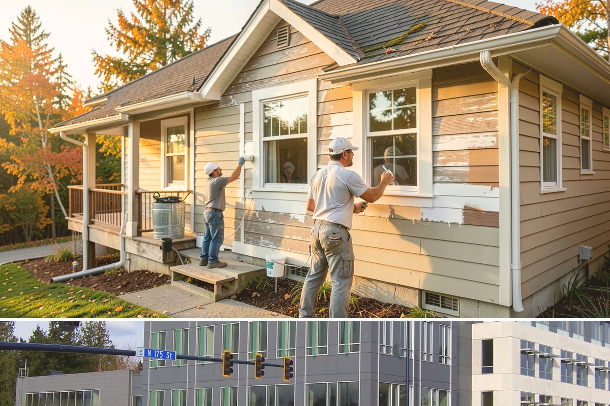 Threshold Ramp Installation in Shoreline, King County, WA - Threshold ramps install in a single visit any time of year, indoors or out.