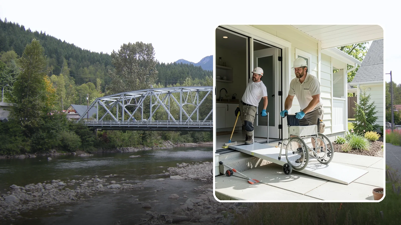 Threshold Ramp Installation in Skykomish, King County, WA - We install threshold ramps that smooth out door sills and small elevation changes into safe, rollable transitions.