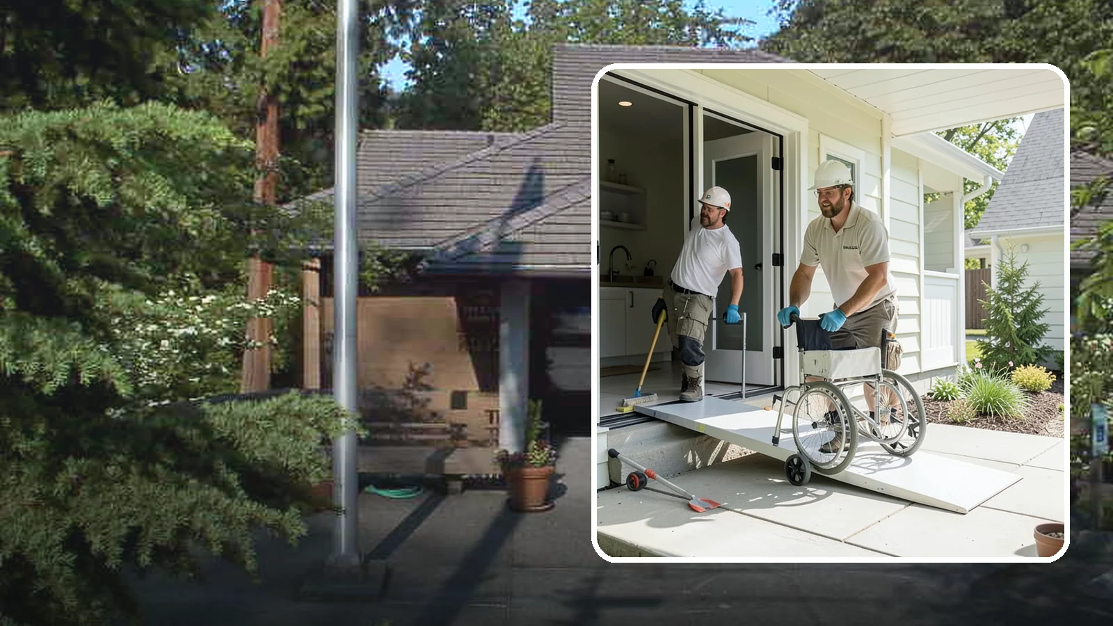 Threshold Ramp Installation in Yarrow Point, King County, WA - We install threshold ramps that smooth out door sills and small elevation changes into safe, rollable transitions.