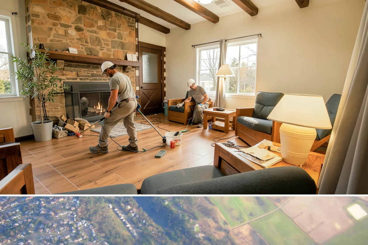Tile Flooring Installation in Algona, King County, WA - Tile installs comfortably in any season since the work happens indoors, though adequate drying time matters during damp winter...