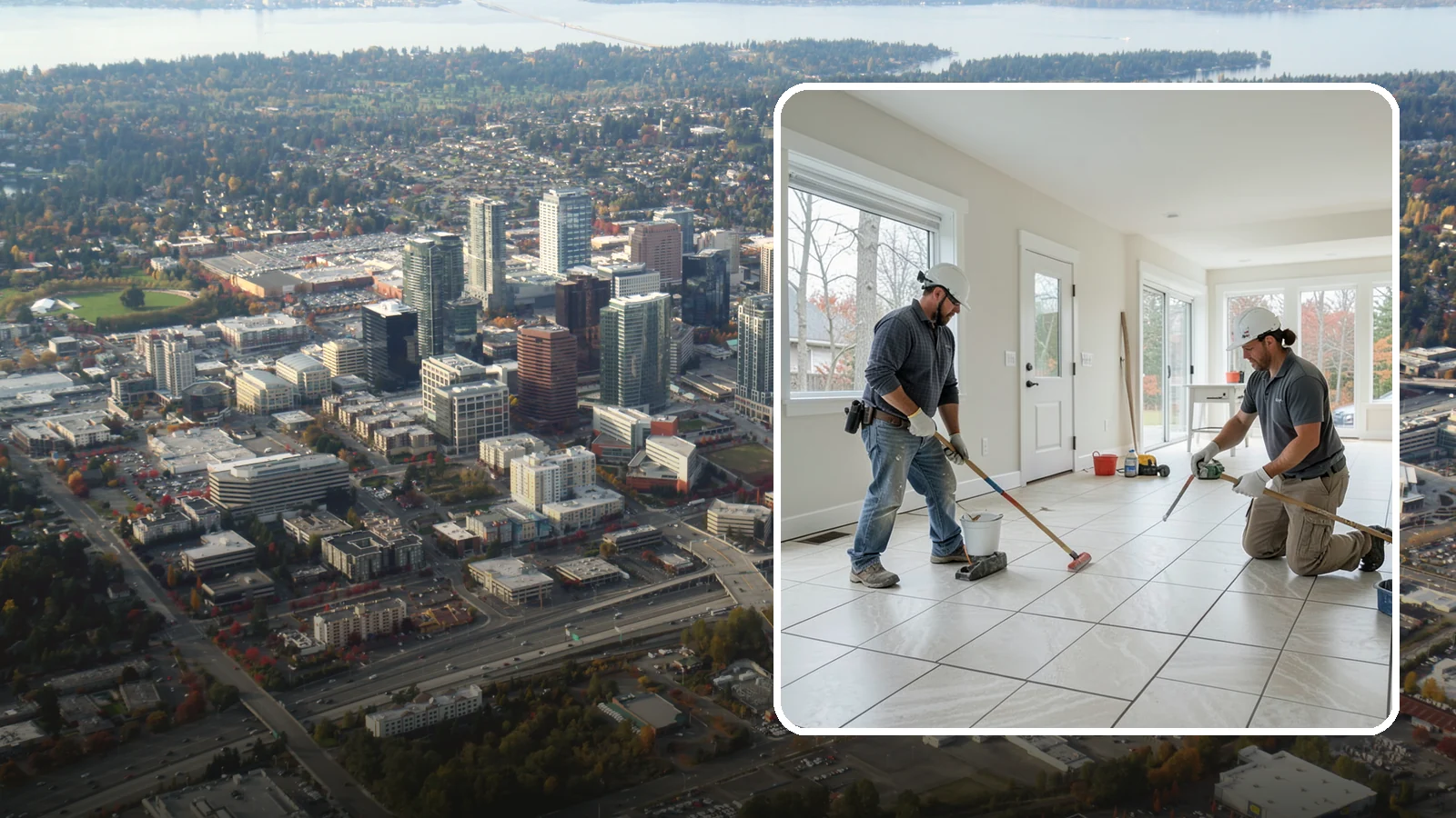 Tile Flooring Installation in Bellevue, King County, WA - Expert tile flooring installation that pairs lasting durability with clean, custom design for any room.
