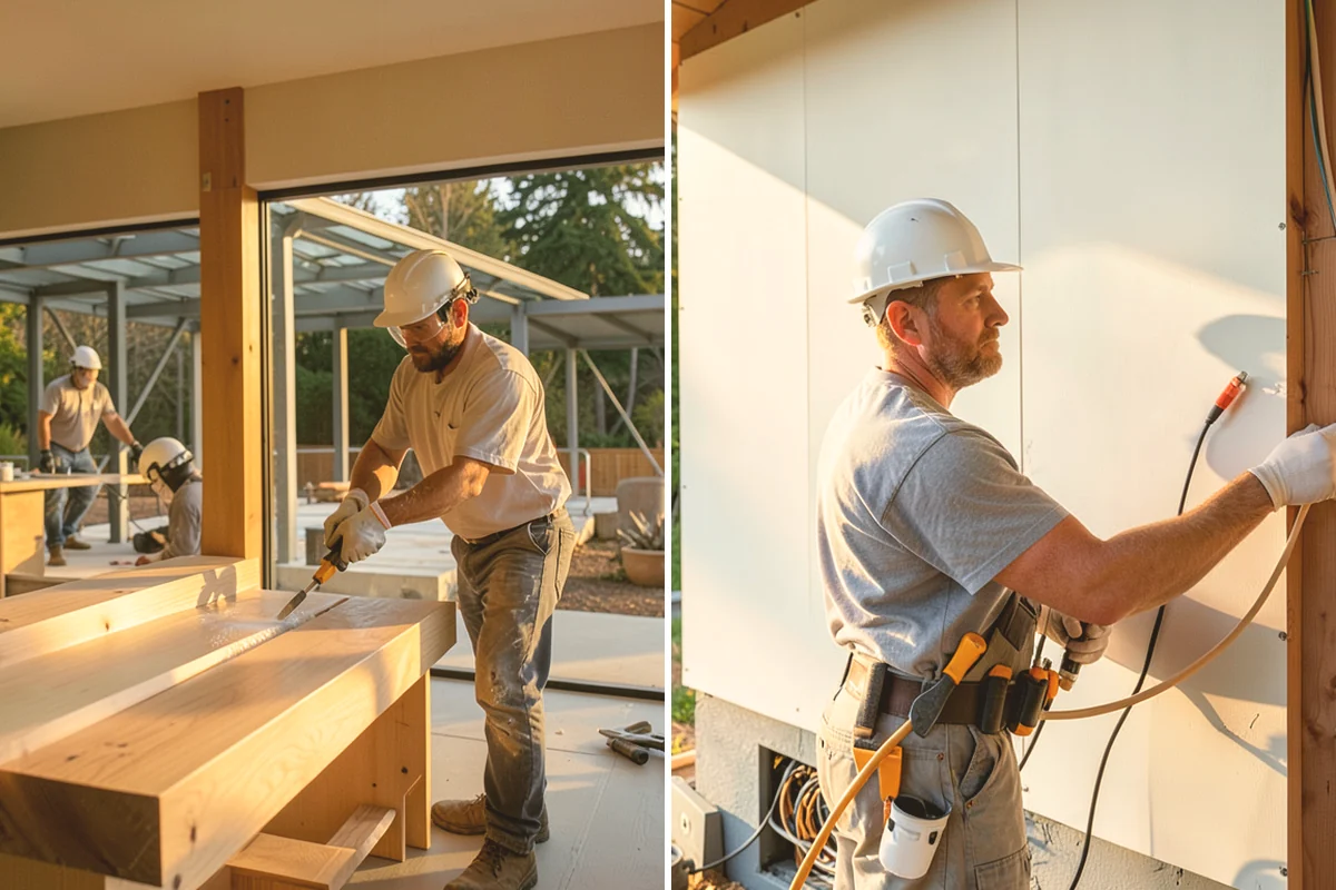 Tile Flooring Installation in Bellevue, King County, WA - Prepare and waterproof the substrate