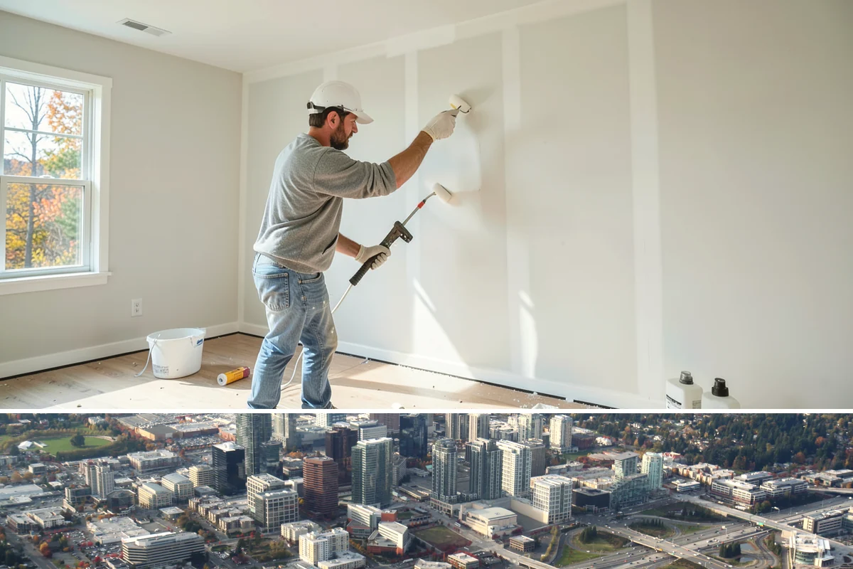 Tile Flooring Installation in Bellevue, King County, WA - Tile installs comfortably in any season since the work happens indoors, though adequate drying time matters during damp winter...