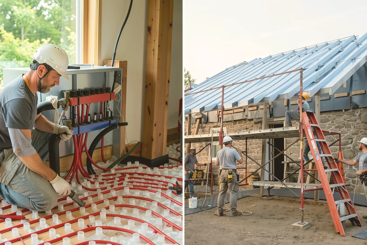 Tile Flooring Installation in Edmonds, Snohomish County, WA - Prepare and waterproof the substrate